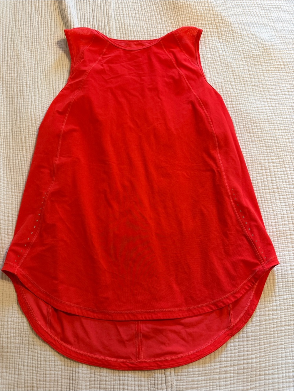 lululemon athletica Bright Red Performance Tank